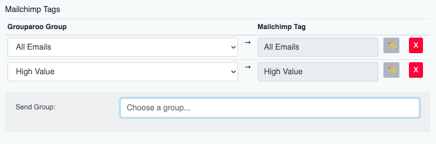 Mailchimp Export Contacts Group Data