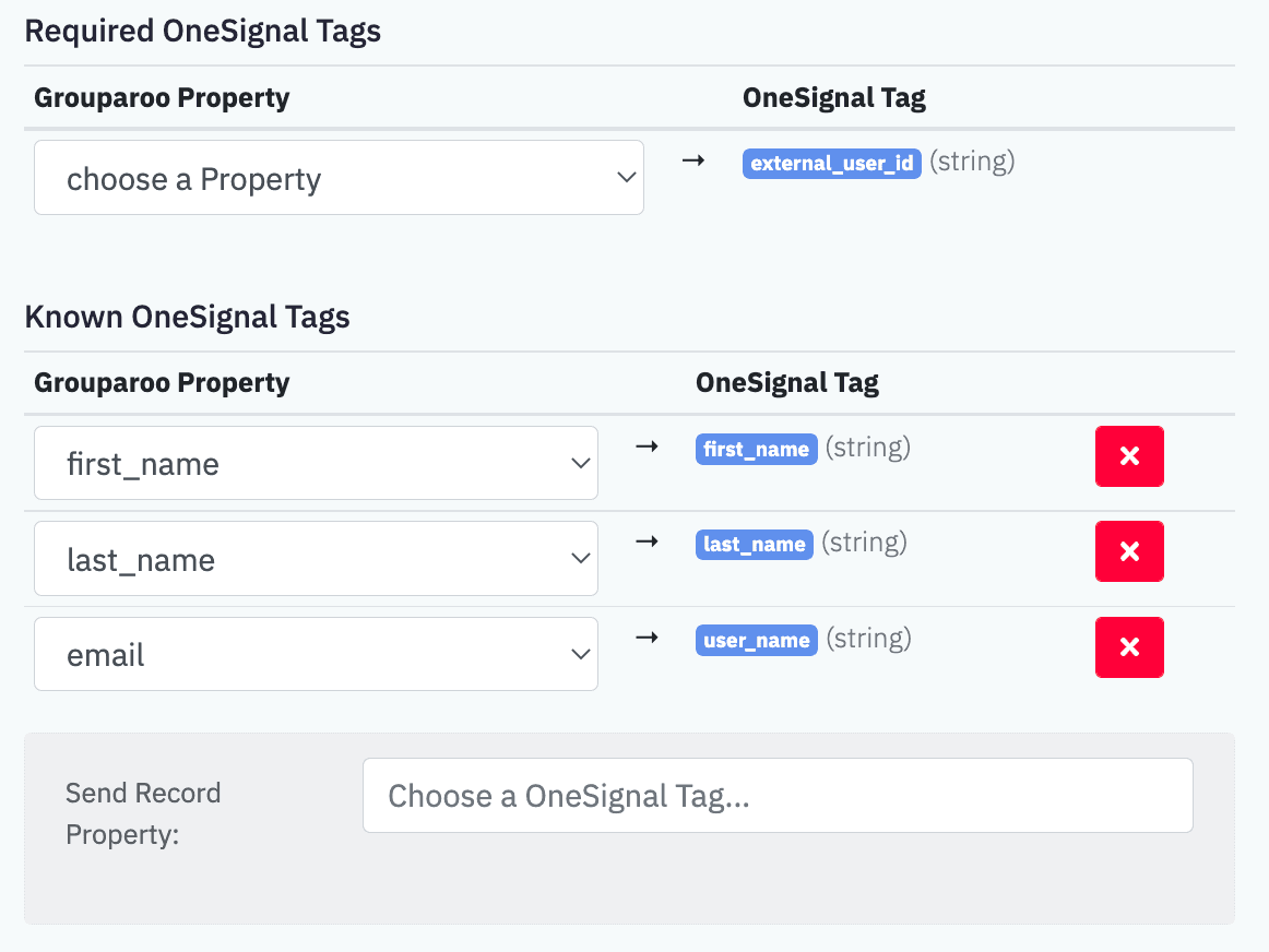 OneSignal Export Users Properties