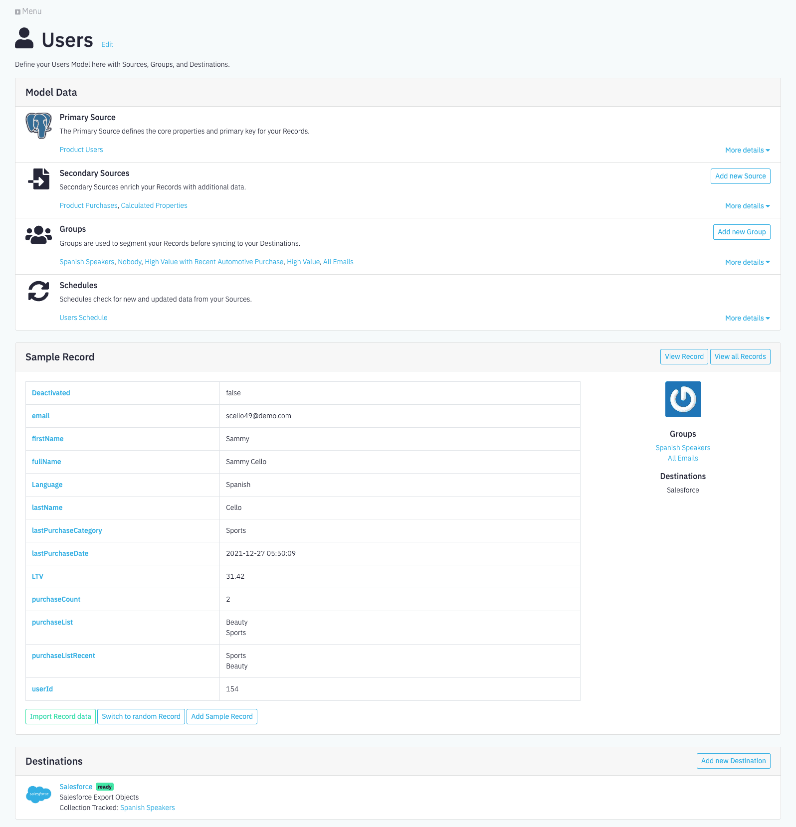 Model-Centric UI Updates